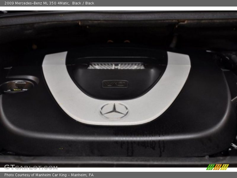 Black / Black 2009 Mercedes-Benz ML 350 4Matic