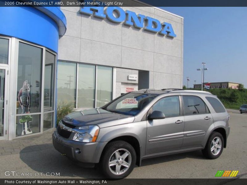 Dark Silver Metallic / Light Gray 2006 Chevrolet Equinox LT AWD