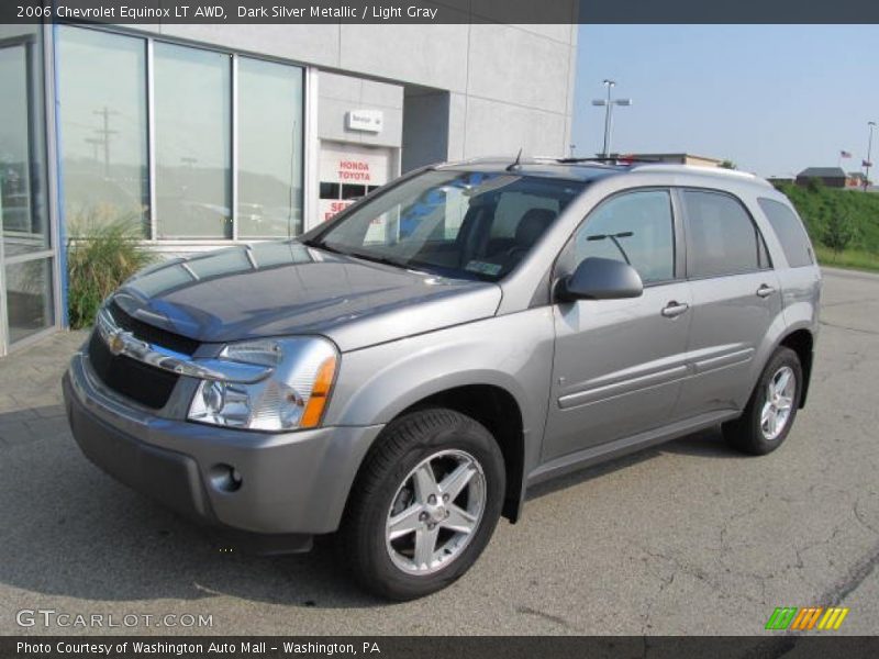 Dark Silver Metallic / Light Gray 2006 Chevrolet Equinox LT AWD