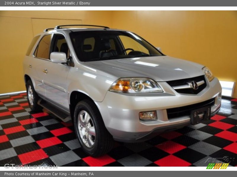 Starlight Silver Metallic / Ebony 2004 Acura MDX
