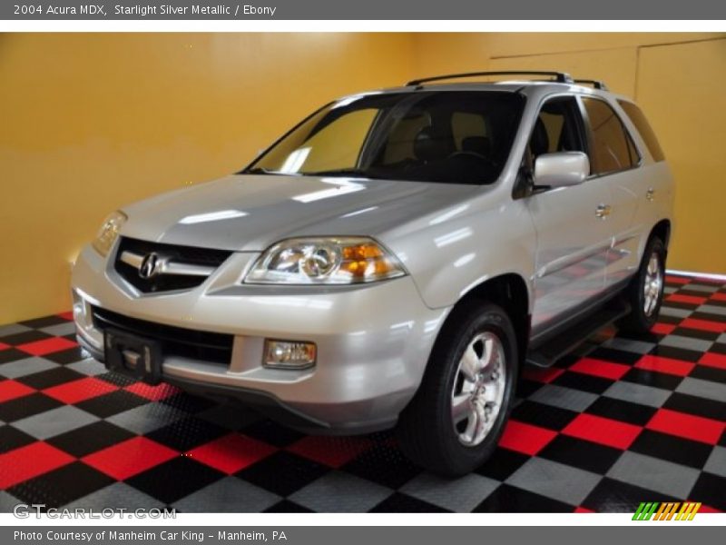 Starlight Silver Metallic / Ebony 2004 Acura MDX