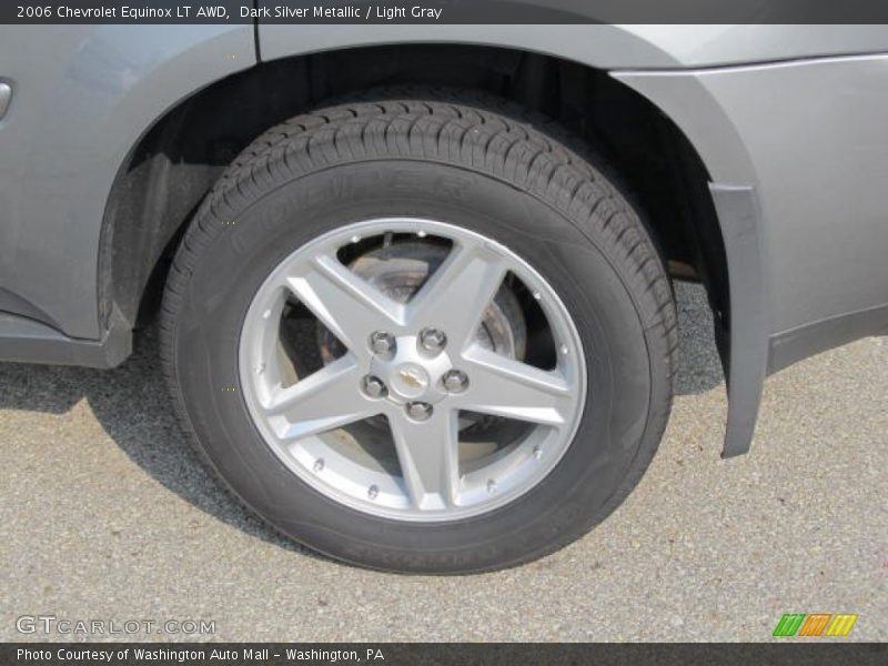 Dark Silver Metallic / Light Gray 2006 Chevrolet Equinox LT AWD