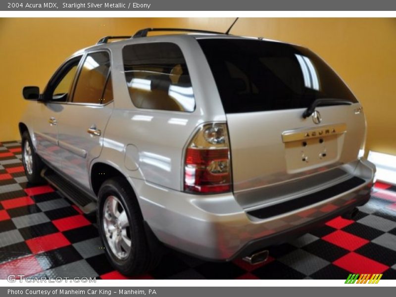 Starlight Silver Metallic / Ebony 2004 Acura MDX