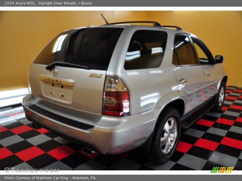 Starlight Silver Metallic / Ebony 2004 Acura MDX