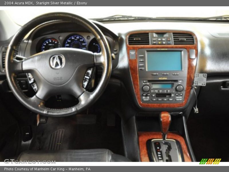 Starlight Silver Metallic / Ebony 2004 Acura MDX
