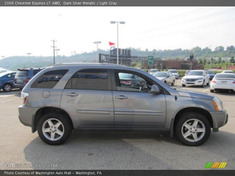 Dark Silver Metallic / Light Gray 2006 Chevrolet Equinox LT AWD