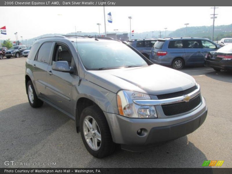 Dark Silver Metallic / Light Gray 2006 Chevrolet Equinox LT AWD