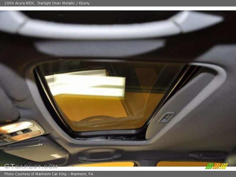 Starlight Silver Metallic / Ebony 2004 Acura MDX