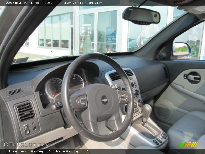 Dark Silver Metallic / Light Gray 2006 Chevrolet Equinox LT AWD