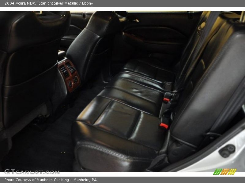 Starlight Silver Metallic / Ebony 2004 Acura MDX