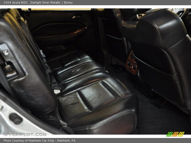 Starlight Silver Metallic / Ebony 2004 Acura MDX