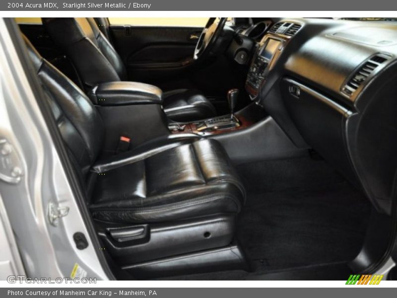 Starlight Silver Metallic / Ebony 2004 Acura MDX