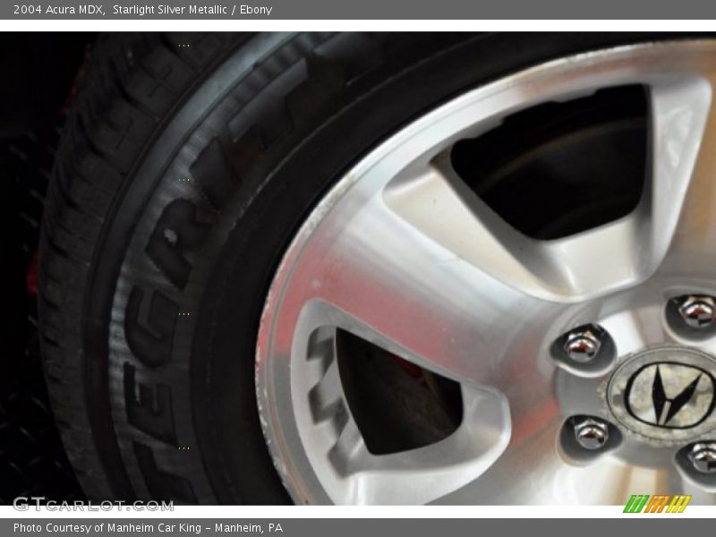 Starlight Silver Metallic / Ebony 2004 Acura MDX