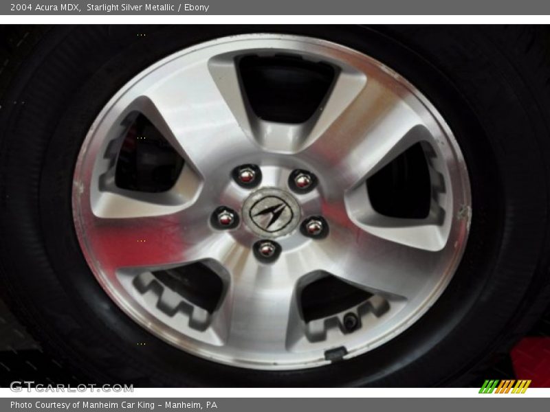 Starlight Silver Metallic / Ebony 2004 Acura MDX