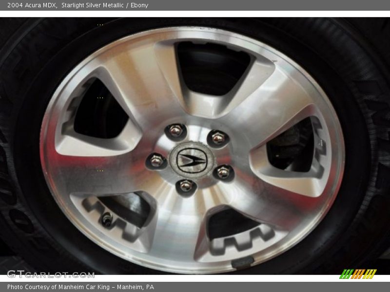 Starlight Silver Metallic / Ebony 2004 Acura MDX