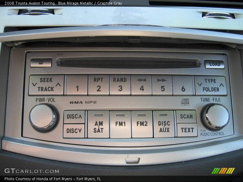 Blue Mirage Metallic / Graphite Gray 2008 Toyota Avalon Touring