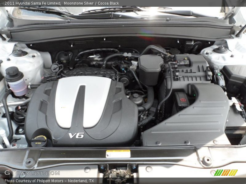  2011 Santa Fe Limited Engine - 3.5 Liter DOHC 24-Valve VVT V6