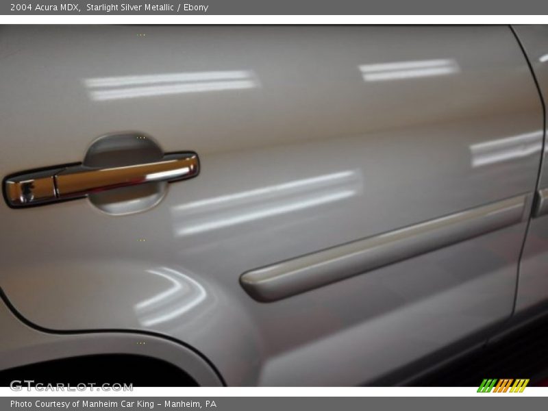 Starlight Silver Metallic / Ebony 2004 Acura MDX
