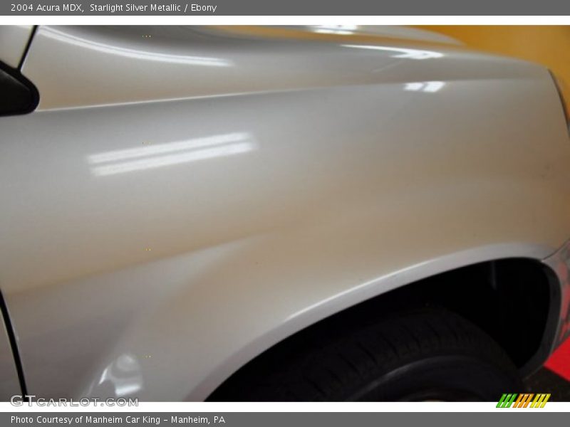 Starlight Silver Metallic / Ebony 2004 Acura MDX