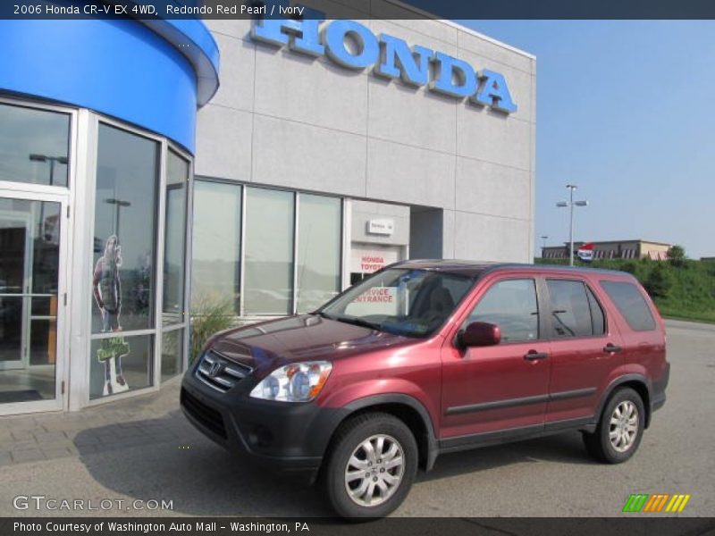 Redondo Red Pearl / Ivory 2006 Honda CR-V EX 4WD