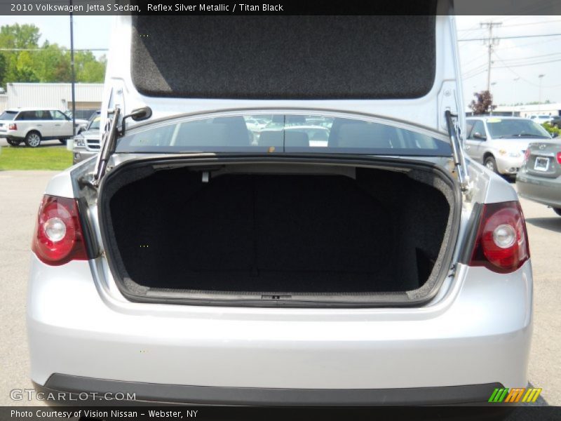 Reflex Silver Metallic / Titan Black 2010 Volkswagen Jetta S Sedan