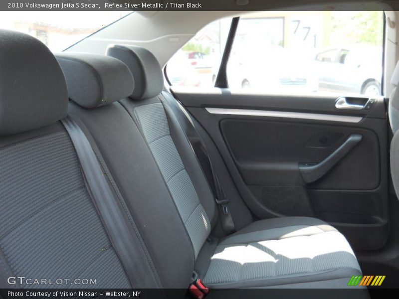 Reflex Silver Metallic / Titan Black 2010 Volkswagen Jetta S Sedan