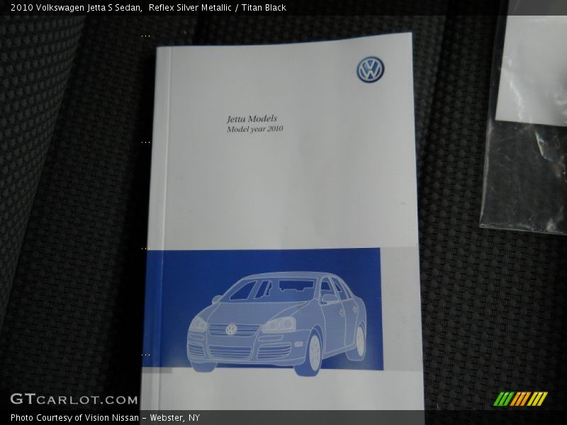 Reflex Silver Metallic / Titan Black 2010 Volkswagen Jetta S Sedan