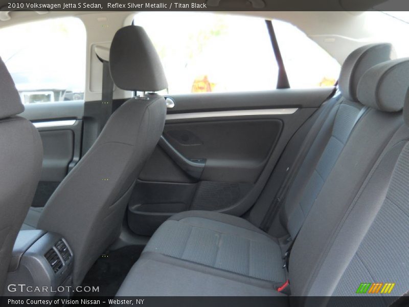 Reflex Silver Metallic / Titan Black 2010 Volkswagen Jetta S Sedan