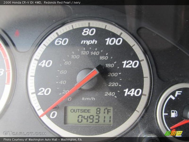 Redondo Red Pearl / Ivory 2006 Honda CR-V EX 4WD