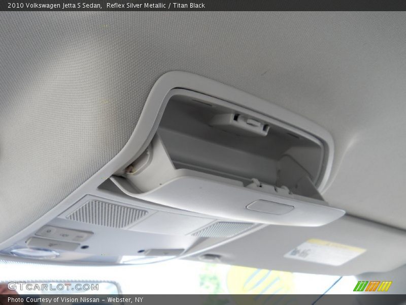 Reflex Silver Metallic / Titan Black 2010 Volkswagen Jetta S Sedan