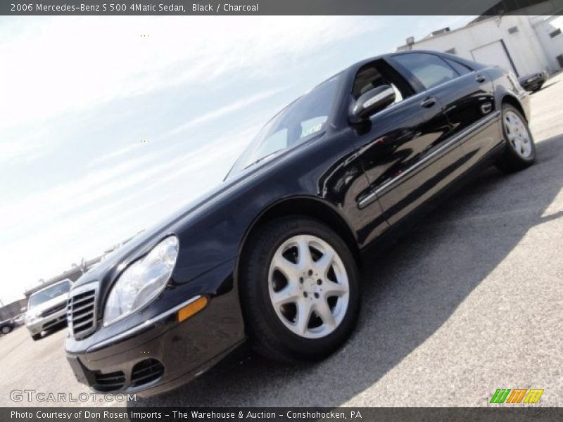 Black / Charcoal 2006 Mercedes-Benz S 500 4Matic Sedan