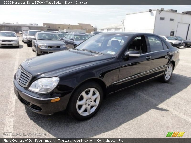 Black / Charcoal 2006 Mercedes-Benz S 500 4Matic Sedan