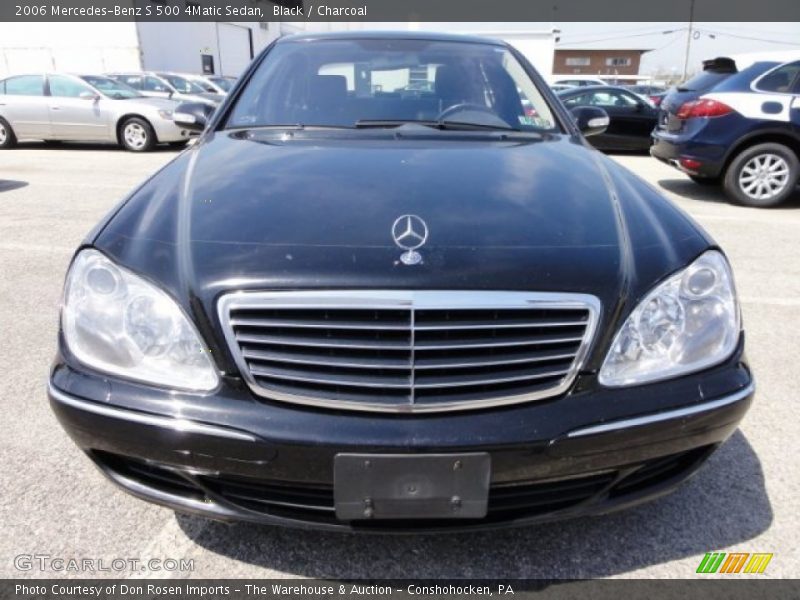 Black / Charcoal 2006 Mercedes-Benz S 500 4Matic Sedan