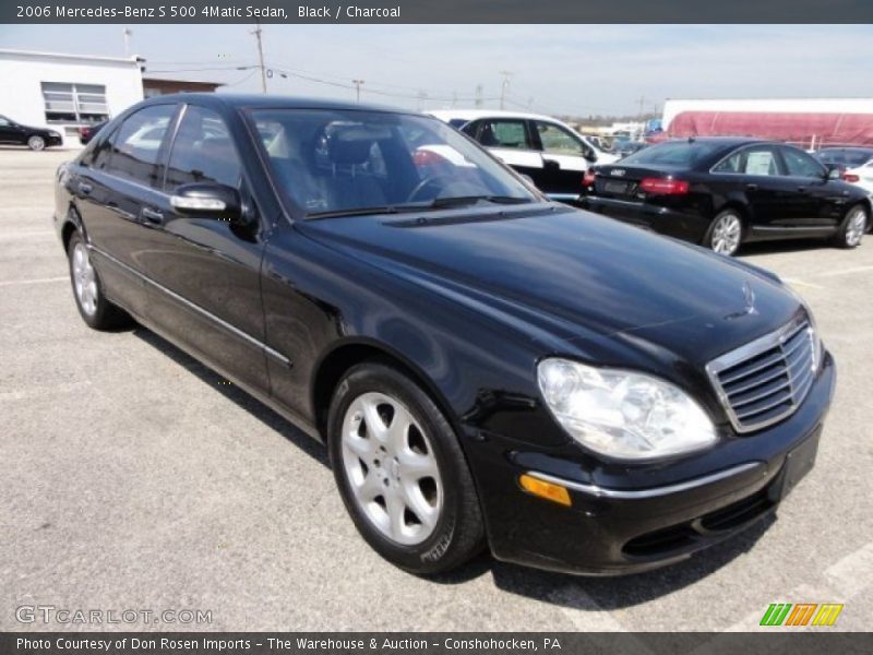Black / Charcoal 2006 Mercedes-Benz S 500 4Matic Sedan