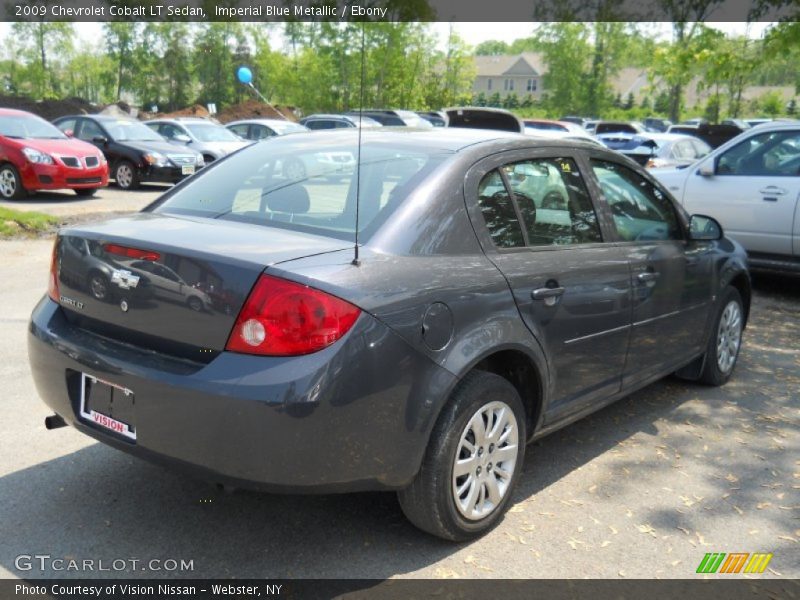 Imperial Blue Metallic / Ebony 2009 Chevrolet Cobalt LT Sedan