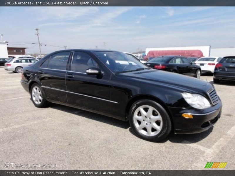 Black / Charcoal 2006 Mercedes-Benz S 500 4Matic Sedan
