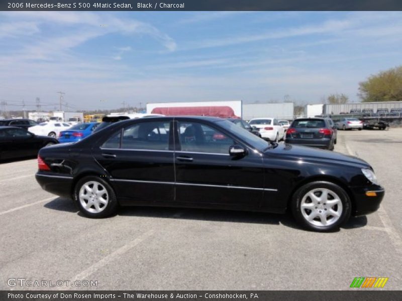 Black / Charcoal 2006 Mercedes-Benz S 500 4Matic Sedan
