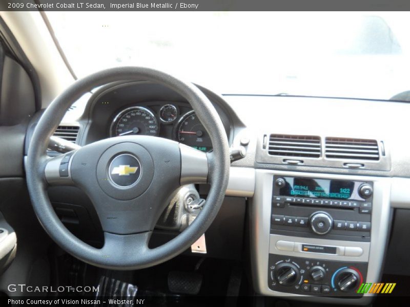Imperial Blue Metallic / Ebony 2009 Chevrolet Cobalt LT Sedan