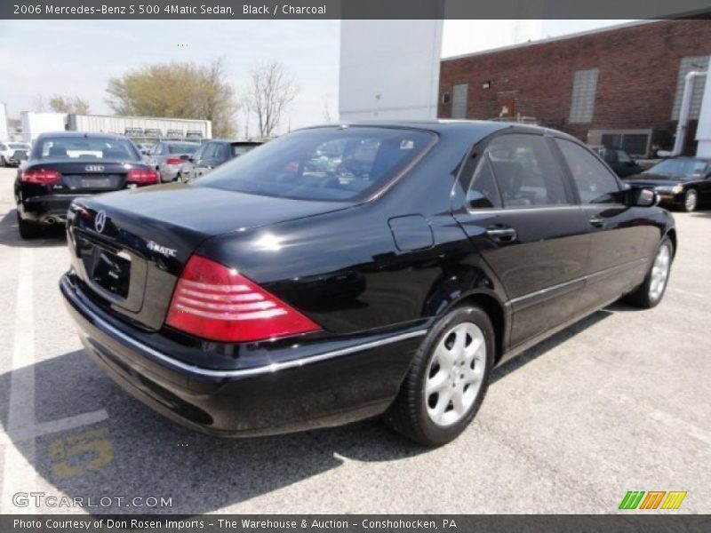 Black / Charcoal 2006 Mercedes-Benz S 500 4Matic Sedan