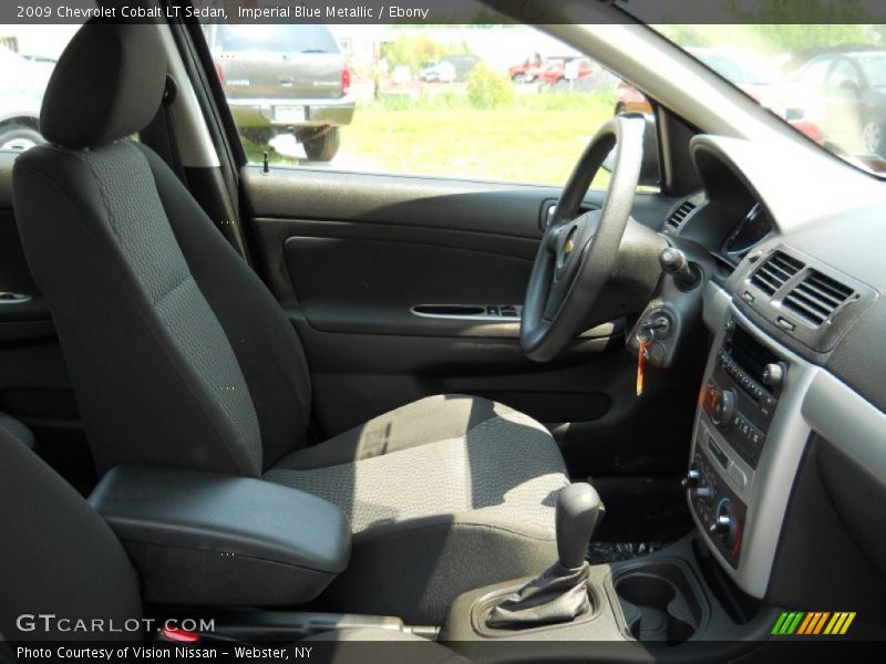 Imperial Blue Metallic / Ebony 2009 Chevrolet Cobalt LT Sedan