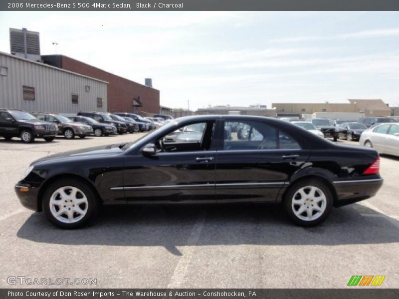 Black / Charcoal 2006 Mercedes-Benz S 500 4Matic Sedan
