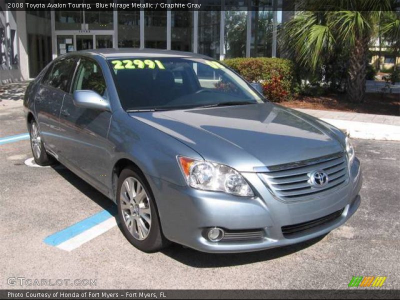 Blue Mirage Metallic / Graphite Gray 2008 Toyota Avalon Touring