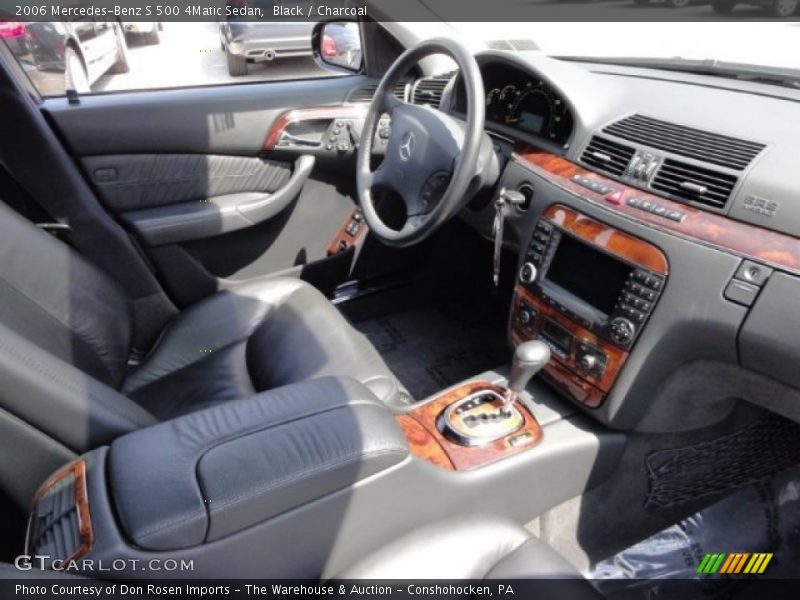 Black / Charcoal 2006 Mercedes-Benz S 500 4Matic Sedan
