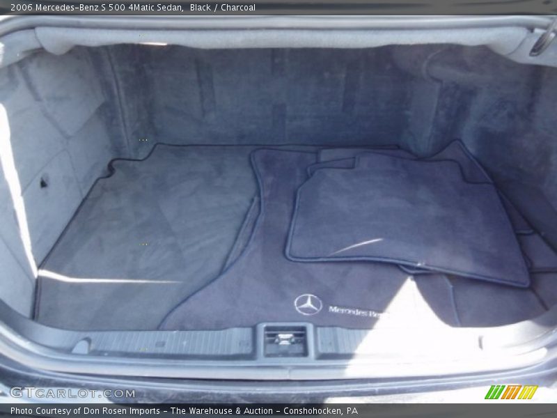 Black / Charcoal 2006 Mercedes-Benz S 500 4Matic Sedan