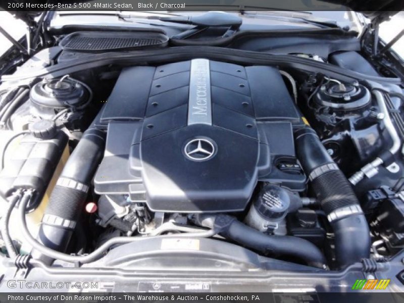 Black / Charcoal 2006 Mercedes-Benz S 500 4Matic Sedan