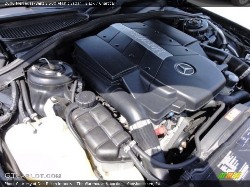 Black / Charcoal 2006 Mercedes-Benz S 500 4Matic Sedan