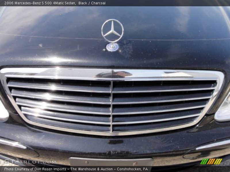 Black / Charcoal 2006 Mercedes-Benz S 500 4Matic Sedan