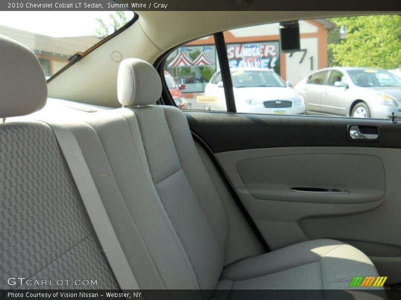 Summit White / Gray 2010 Chevrolet Cobalt LT Sedan