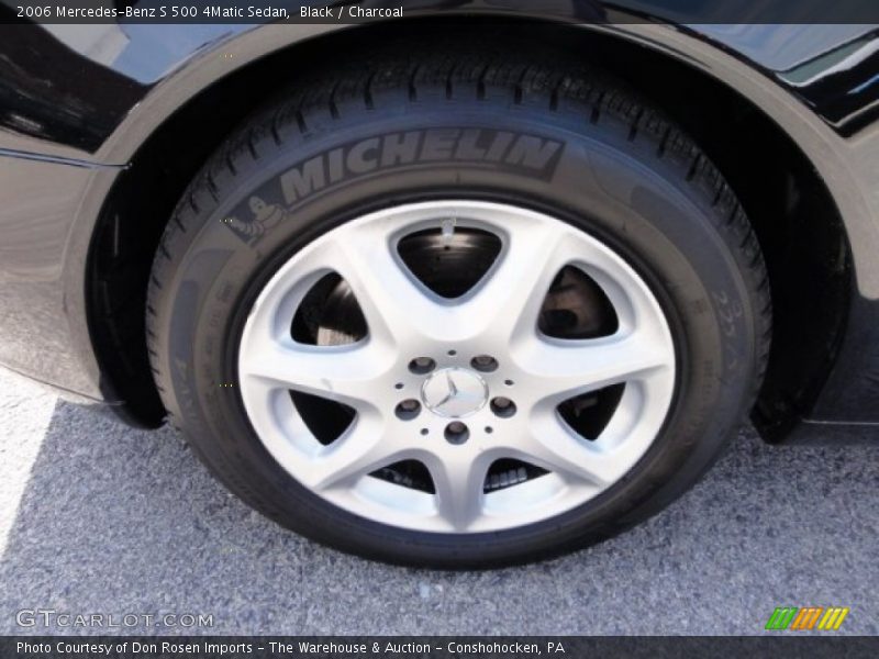 Black / Charcoal 2006 Mercedes-Benz S 500 4Matic Sedan