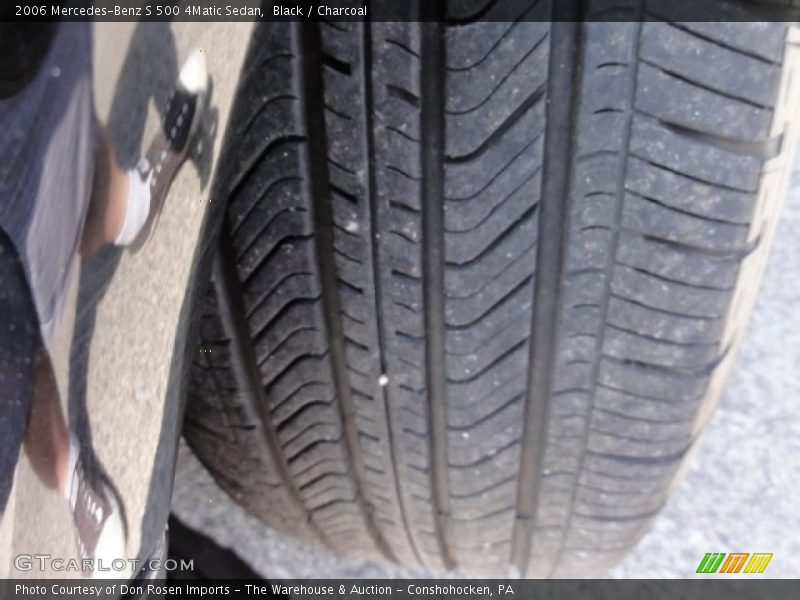 Black / Charcoal 2006 Mercedes-Benz S 500 4Matic Sedan